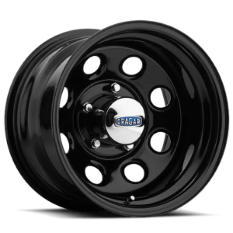 1529397014B Carlstar 15X10.00 6/5.5 Soft-8 Blk 0397 - Wheel