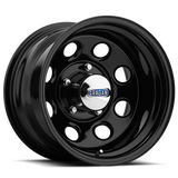 1529397014B Carlstar 15X10.00 6/5.5 Soft-8 Blk 0397 - Wheel