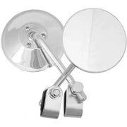 153089 Universal 4" Round Mirror 4" Stem Chrome