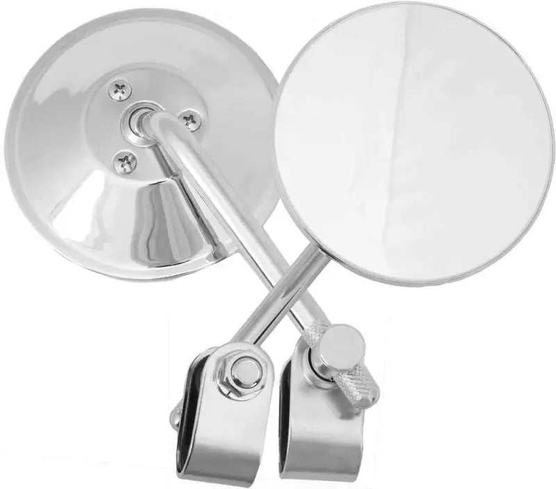 153089 Universal 4" Round Mirror 4" Stem Chrome