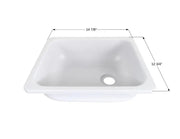 15341 Icon Sink Sr1315 Rectangular 12 3/4 X