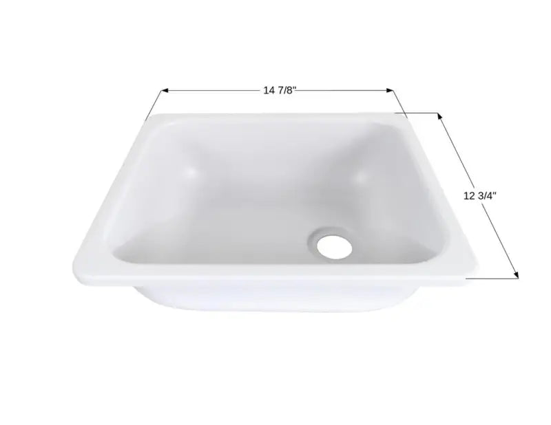 15341 Icon Sink Sr1315 Rectangular 12 3/4 X