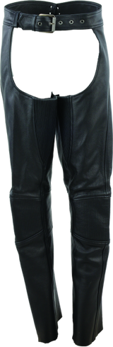 River Road Sierra Leather Chaps Black Womens - Medium - 094450
