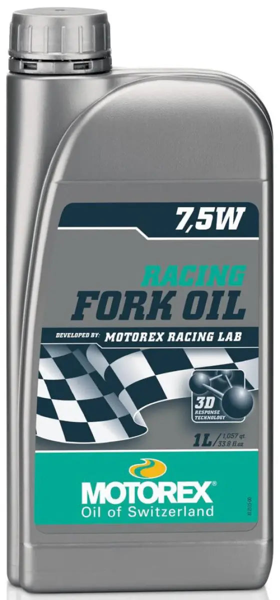 154041 / 172257 Motorex Low Friction Racing Fork Oil 7.5W 1 Lt 