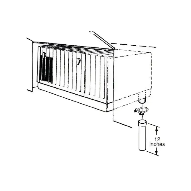 155-2850 Generator Exhaust Pipe