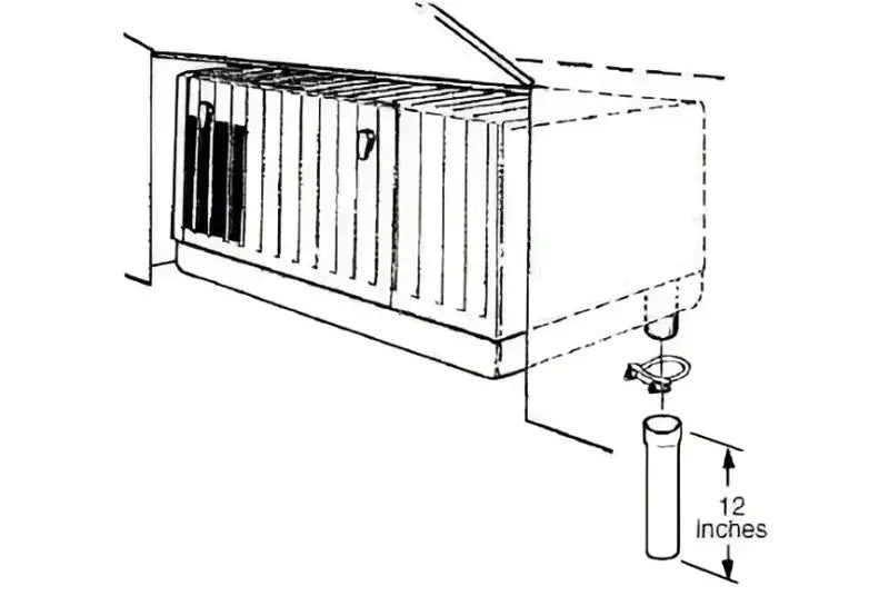 155-2850 Generator Exhaust Pipe