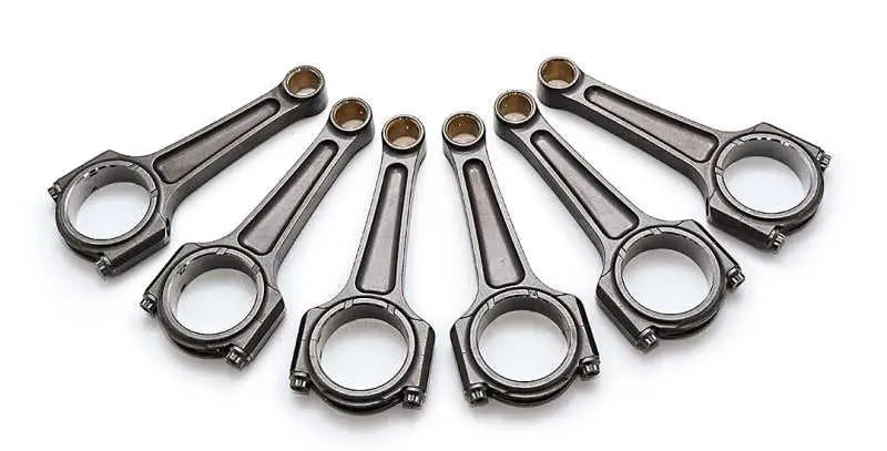 Manley Performance 15524-6 Manley Nissan GT-R 3.8 VR38DETT 300M Alloy H/W Turbo Tuff Pro Series I Beam Connecting Rod Set