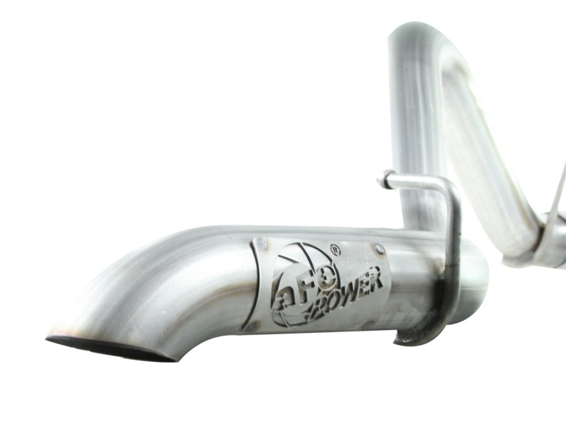 aFe 49-46223 aFe MACHForce XP Exhausts Cat-Back SS-409 EXH Jeep Wrangler TJ 97-06 I6-4.0L HT - 2.5 In.