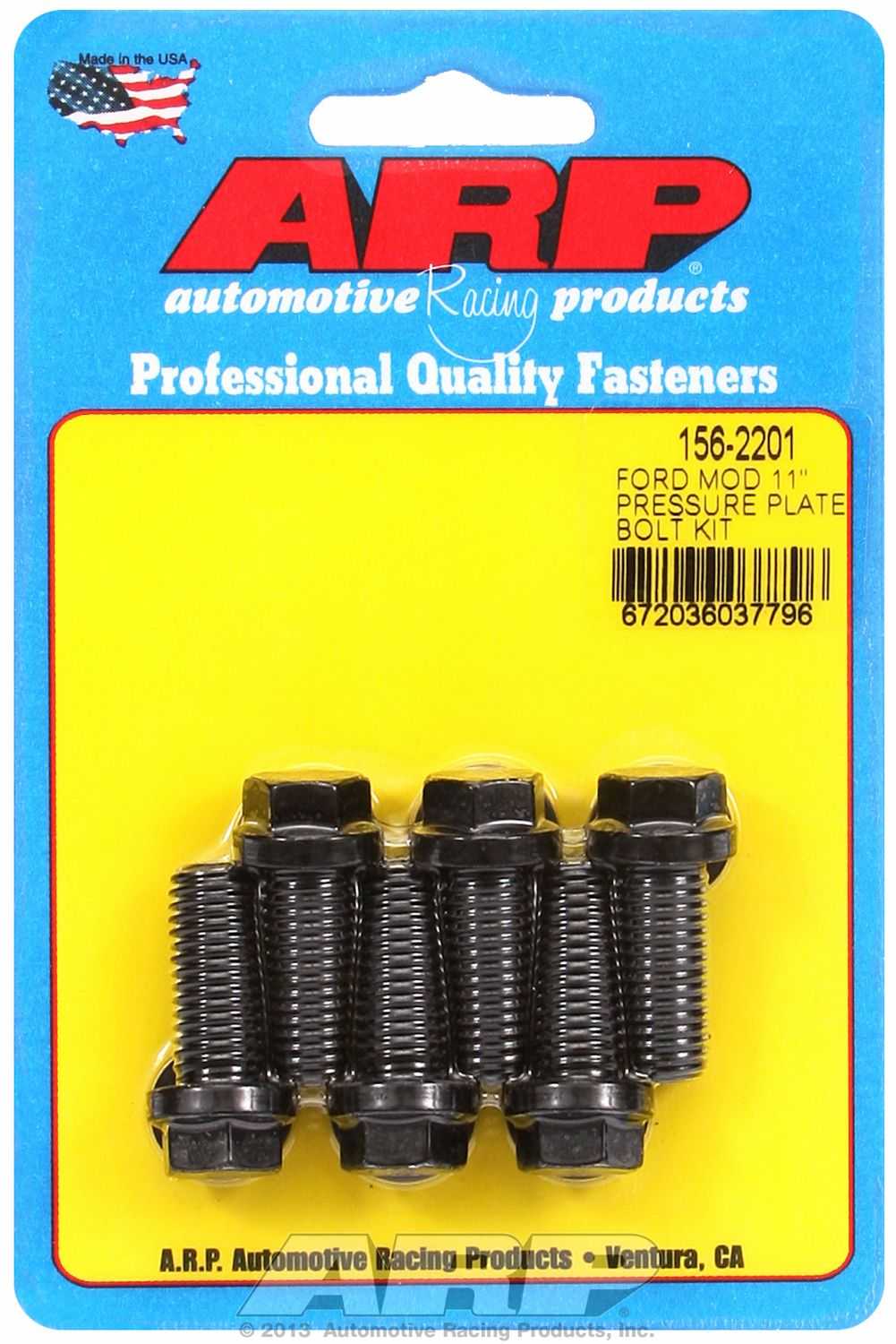 156-2201 ARP Fasteners Clutch Pressure Plate Bolt For Use With 4.6L/
