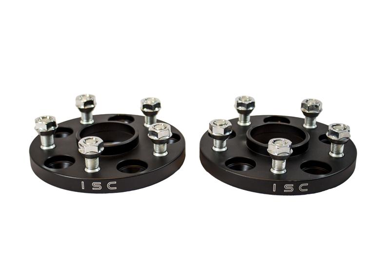 ISC Suspension WSLX15B ISC Suspension Lexus/Toyota 5x114.3 Hub Centric (60 Hub Bore) Wheel Spacers 15mm Black (Pair) - WSLX15B