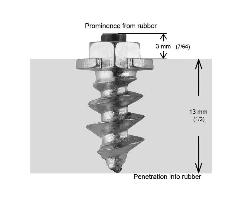 IGRIP 15mm Shoulder Screw Studs Qty 100