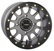15S3-56371 Sb5 Bl Wheel 15x10 5 + 5 (5mm) 4/137 Matte Gunmetal Grey - SB5 Wheels
