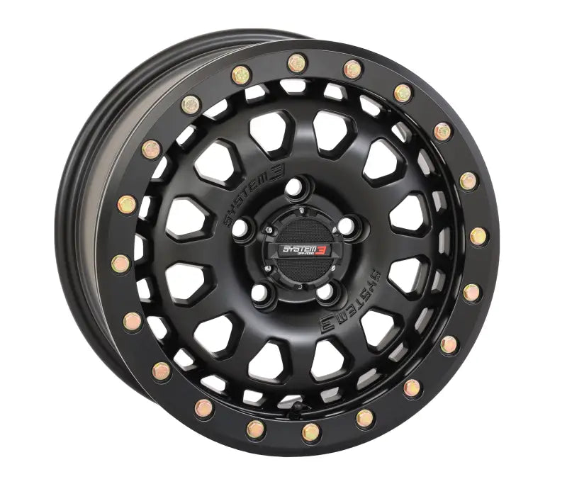 15S3-6545 Sb6 Bl Wheel 15x7 6 + 1 ( + 50mm) 5/4.5 Matte Black - SB6 Wheels