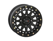 15S3-6556 Sb6 Bl Wheel 15x7 5 + 2 ( + 38mm) 4/156 Matte Black - SB6 Wheels