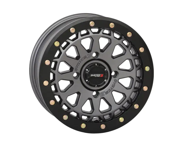 15S3-6638 Sb6 Bl Wheel 15x7 6 + 1 ( + 45mm) 4/137 Matte Gunmetal Grey - SB6 Wheels
