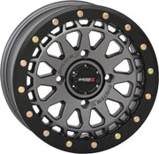 15S3-6655 System 3 Sb6 Bl Wheel 15X7 4+3 (+10Mm) 4/156 Gun Metal Grey - RV and Auto Parts
