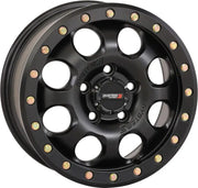 15S3-7544 System 3 Sb7 Bl Wheel 15X7 4+3 (+10Mm) 5/4.5 Matte Black - RV and Auto Parts