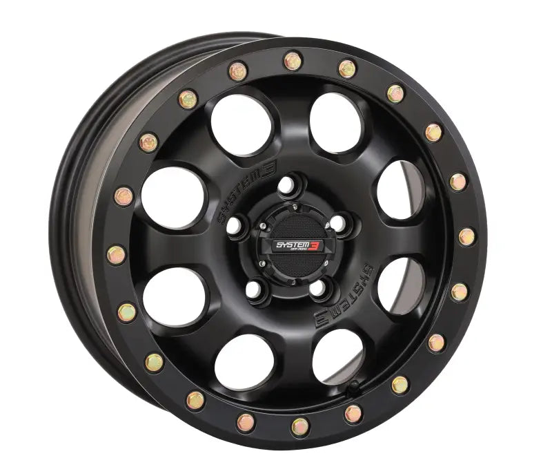 15S3-7545 Sb7 Bl Wheel 15x7 6 + 1 ( + 50mm) 5/4.5 Matte Black - SB7 Wheels