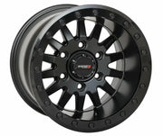 15S3-85651 System 3 Sb8 Wheel 15X10 5+5 (0Mm) 6/5.5 Matte Black - RV and Auto Parts