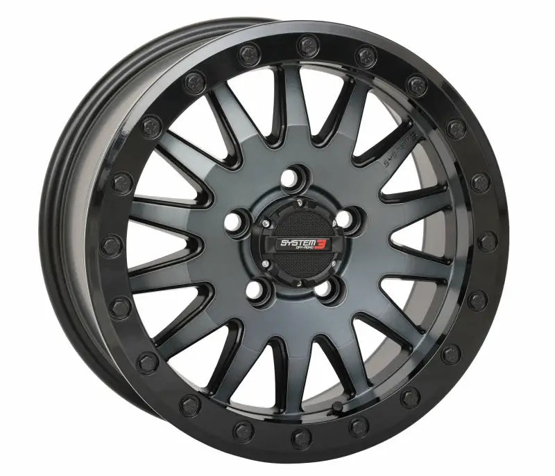 15S3-8644 System 3 Sb8 Wheel 15X7 5+2 (+38Mm) 5/4.5 Matte Brushed Grey - RV and Auto Parts