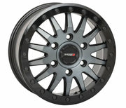 15S3-8665 System 3 Sb8 Wheel 15X7 5+2 (+38Mm) 6/5.5 Matte Brushed Grey - RV and Auto Parts