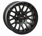 15S3-9544 System 3 Sb9 Wheel 15X9 5+4 (+10Mm) 5/4.5 Matte Black - RV and Auto Parts