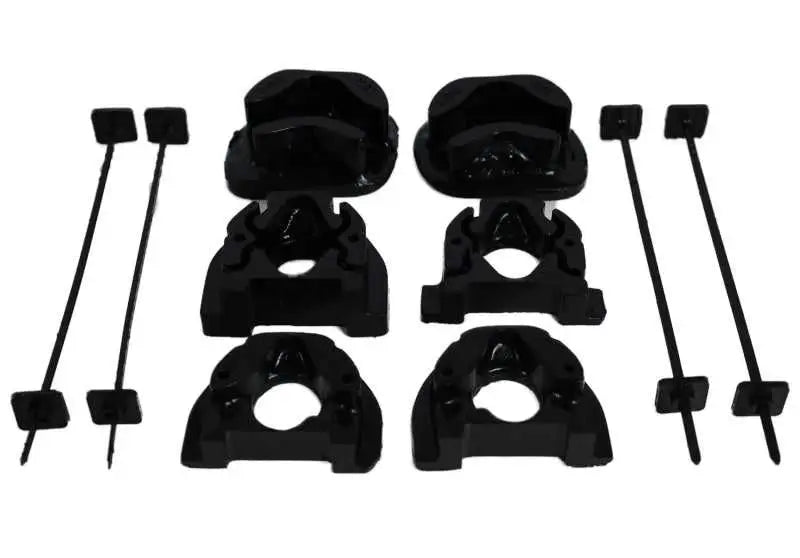 Energy Suspension 16.1113G Energy Suspension 97-01 Honda CR-V 4WD Black Motor Mount Insert Set