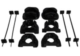 Energy Suspension 16.1113G Energy Suspension 97-01 Honda CR-V 4WD Black Motor Mount Insert Set
