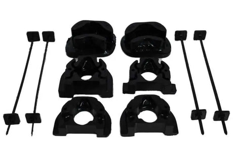 Energy Suspension 16.1113G Energy Suspension 97-01 Honda CR-V 4WD Black Motor Mount Insert Set
