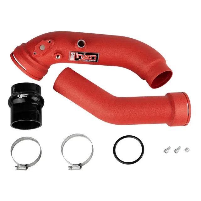 16-20 BMW L6-3.0L/ Turbo/ Twin Turbo/L4-2.0L/ L6-2.5L Wrinkle Red Turbo SES Intercooler Pipes - Truck & Automotive