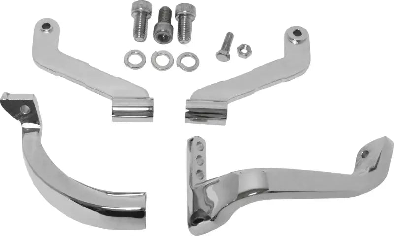 16-211 Floorboard Mounts Chrome Frt Flh/Flt 93 09 Tour Cvo 06 14