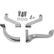 16-211 Floorboard Mounts Chrome Frt Flh/Flt 93 09 Tour Cvo 06 14