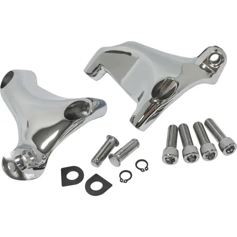 16-225 Passenger Peg Mounts Chrome Sportster 04 11
