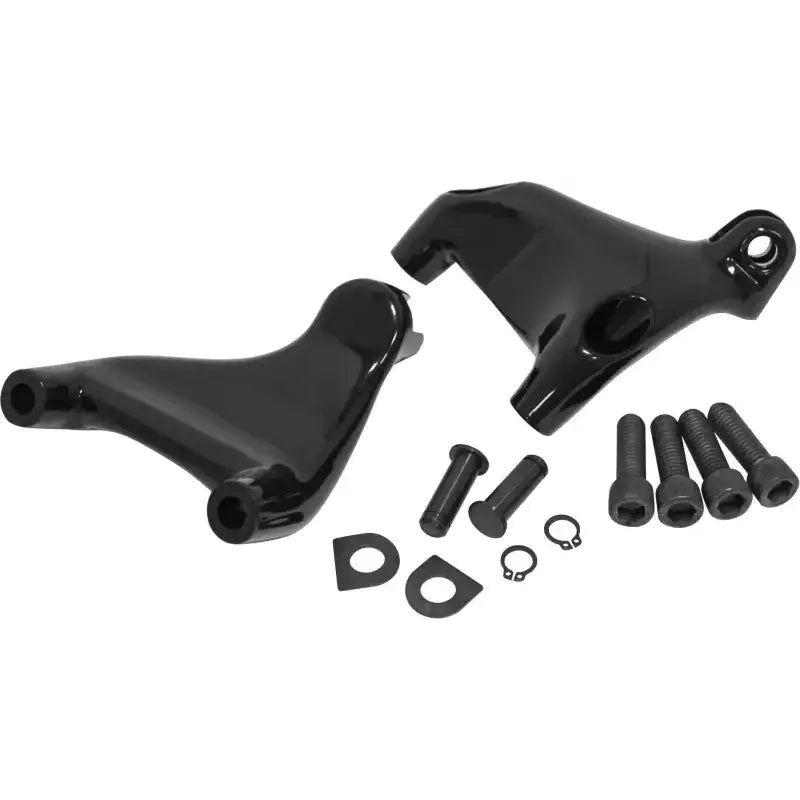 16-225B Passenger Peg Mounts Black Sportster 04 11