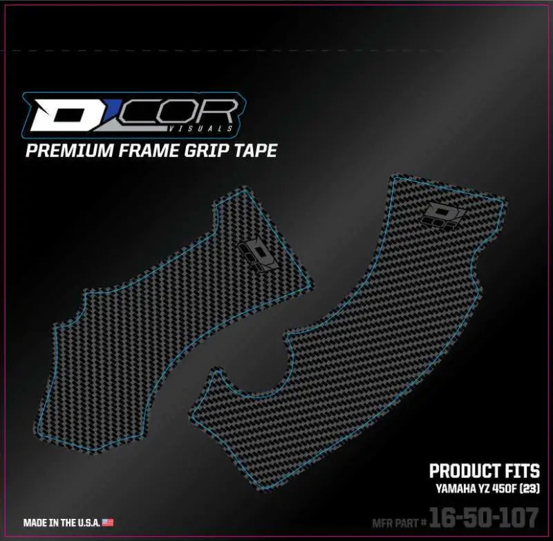 D-COR 16-50-107 Frame Grip Tape Gry Yz 450f