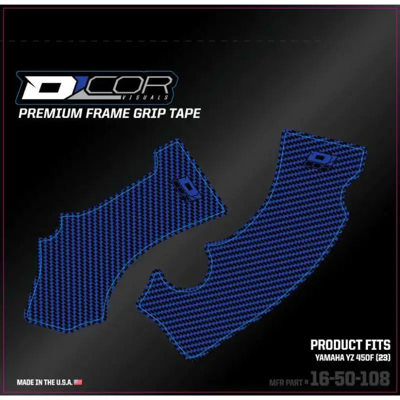 D-COR 16-50-108 Frame Grip Tape Blue Yz 450f
