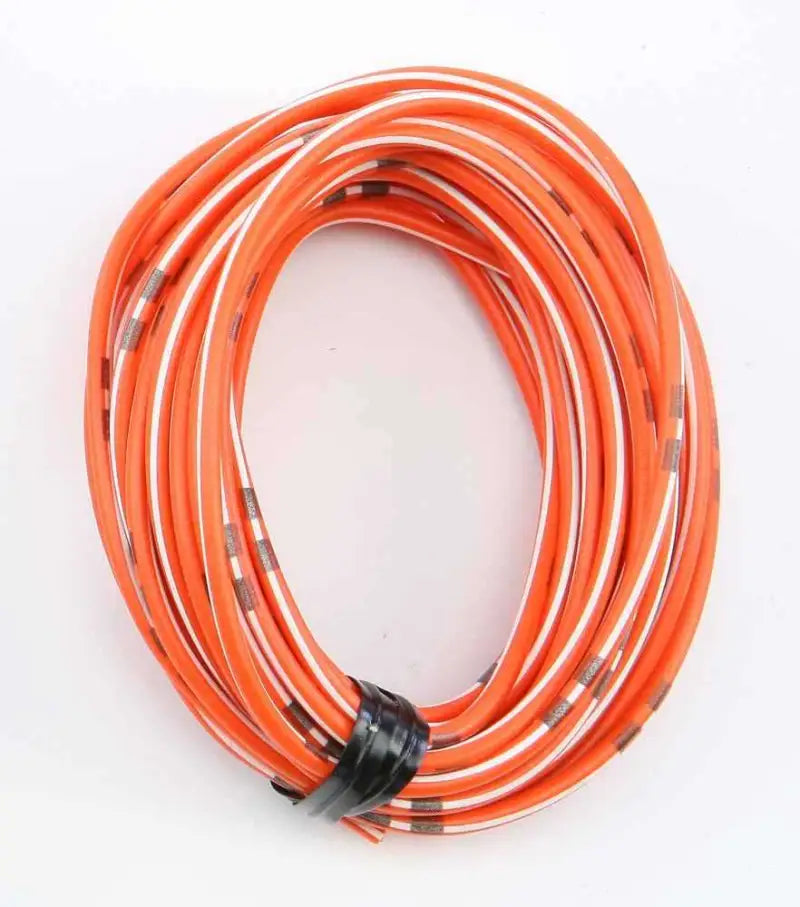 16-689 Electrical Wiring Orange/White 14a/12v 13'