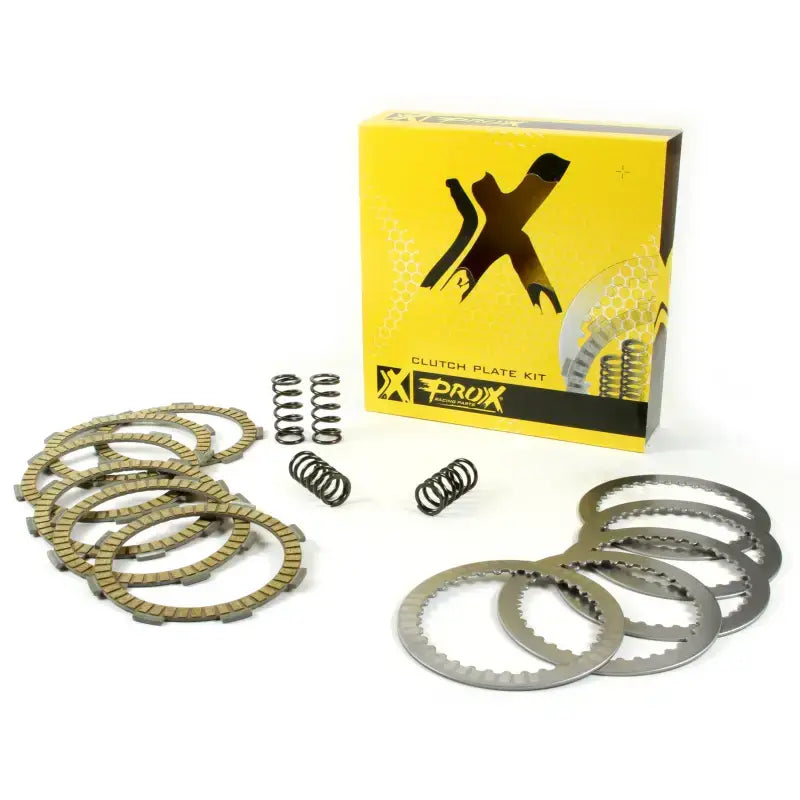 Clutch plate set with friction and steel plates and springs for Hon 16.CPS12007