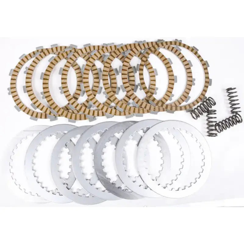 Complete clutch plate set for HON motorcycle with friction plates steel plates and springs
