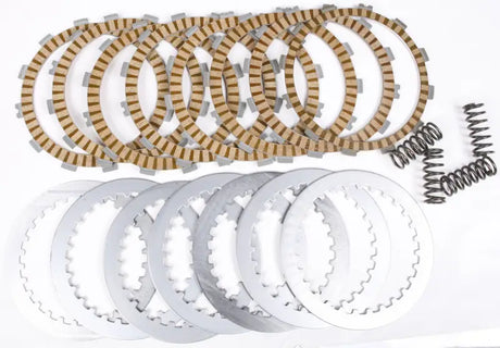 Complete clutch plate set for HON motorcycle with friction plates steel plates and springs