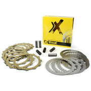 Complete clutch plate set for Gas and Yamaha motorcycles with friction plates and springs
