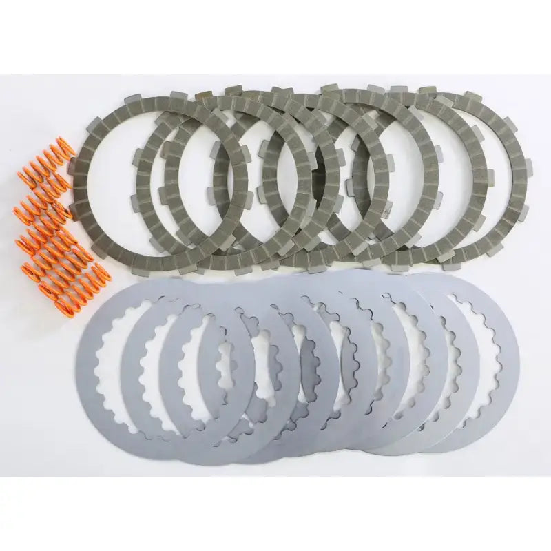 Complete clutch plate set for Beta motorcycle with friction plates, steel plates, springs