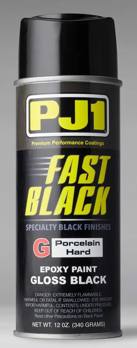 PJ1 16-GLS Fast Black Epoxy Porcelain Gloss Black