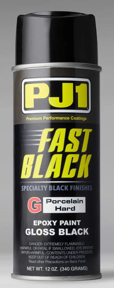 PJ1 16-GLS Fast Black Epoxy Porcelain Gloss Black