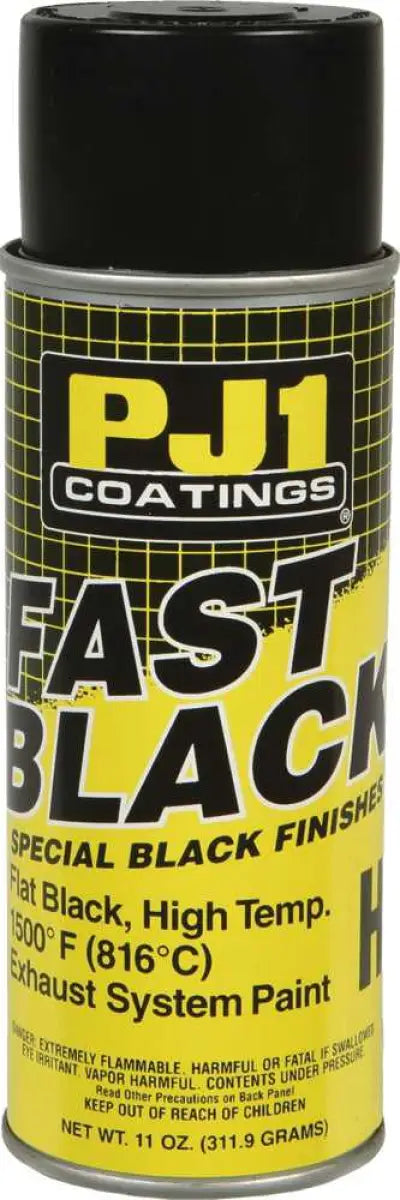 PJ1 16-HIT Fast Black 1500f High Temp Flat Finish