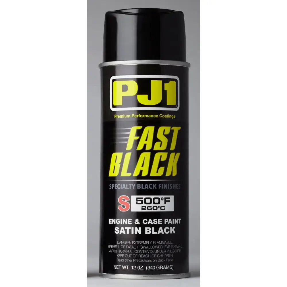 PJ1 Fast Black Engine Paint Satin Black