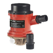 Red and black 16004B Johnson Pump Livwell Pmp with inlet for 1600 Gph aeration