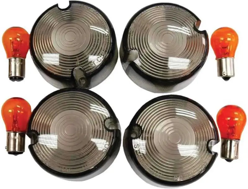 161032 Smoked Turn Signal Lens Kit Domed