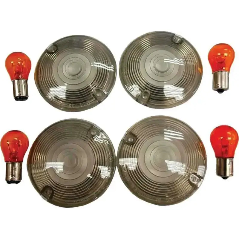 161033 Smoked Turn Signal Lens Kit Flat