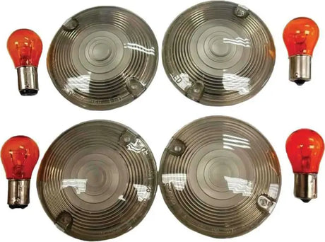 161033 Smoked Turn Signal Lens Kit Flat